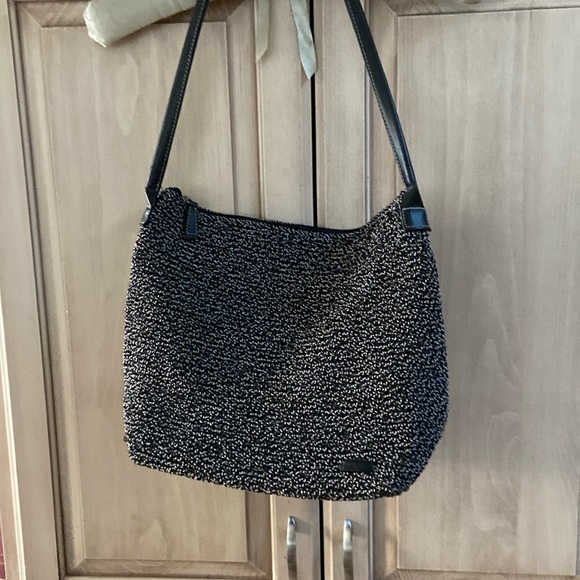 The Sak Handbags - The Sak black white shoulder purse handbag euc